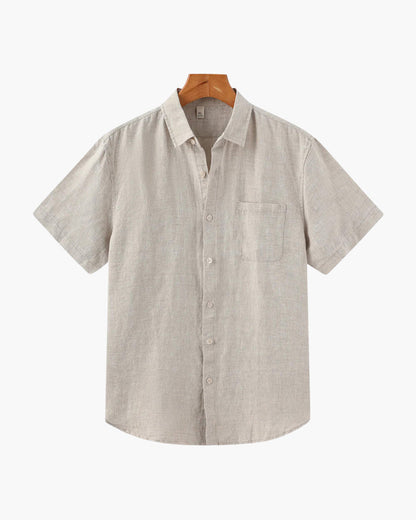 Ciudad del Cabo – Camisa de lino de manga corta – milano® 