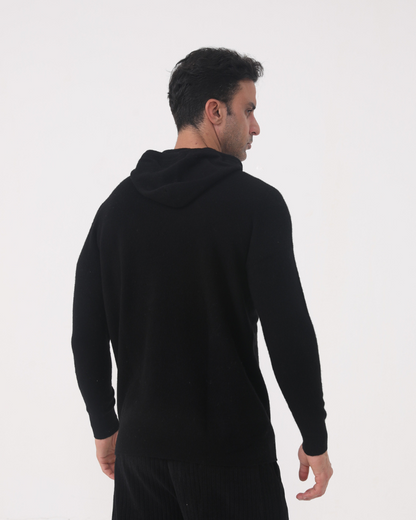 Sudadera con capucha 100 % cachemira - Milano® 