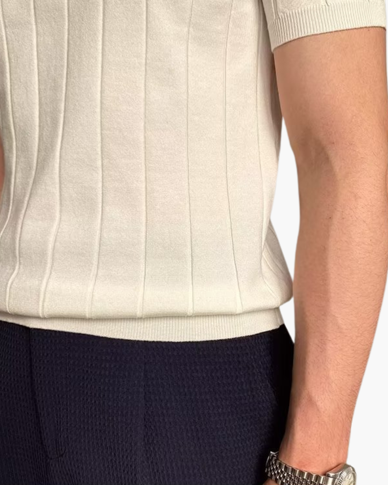 Polo de algodón acanalado Cannes - Milano®