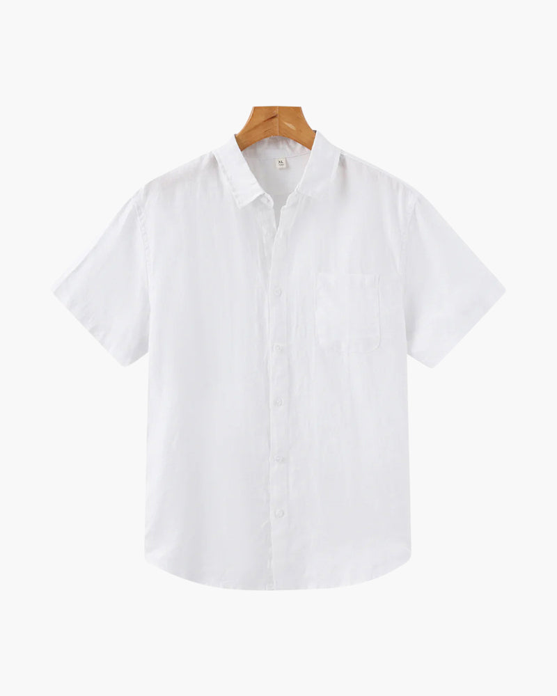 Ciudad del Cabo – Camisa de lino de manga corta – milano® 