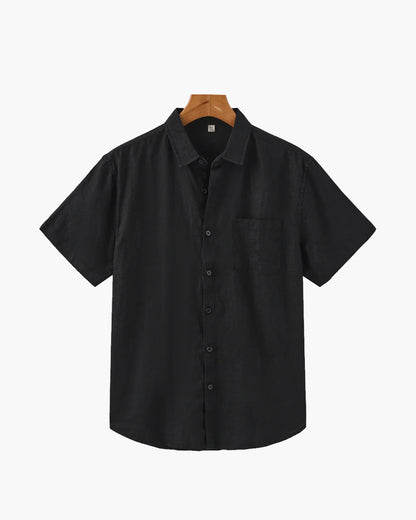 Ciudad del Cabo – Camisa de lino de manga corta – milano® 