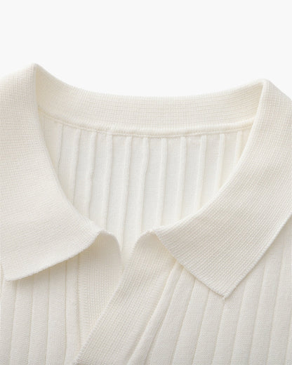 Suéter de punto acanalado premium - Milano®