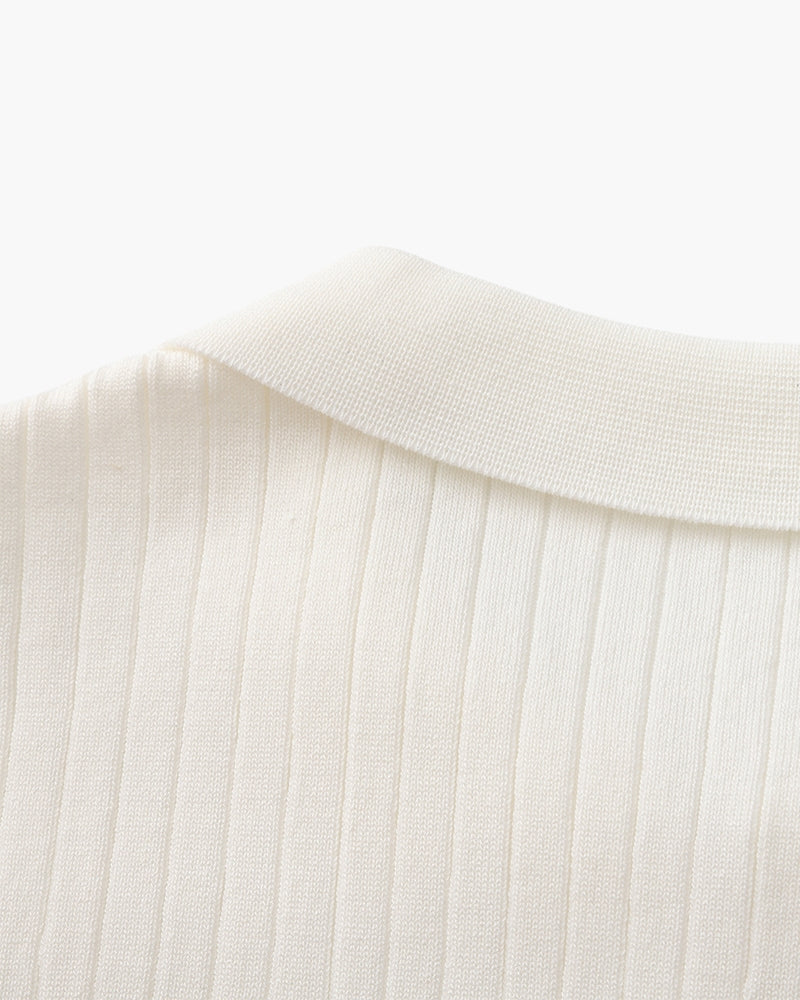 Suéter de punto acanalado premium - Milano®