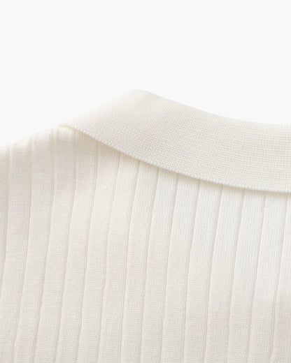 Suéter de punto acanalado premium - Milano®