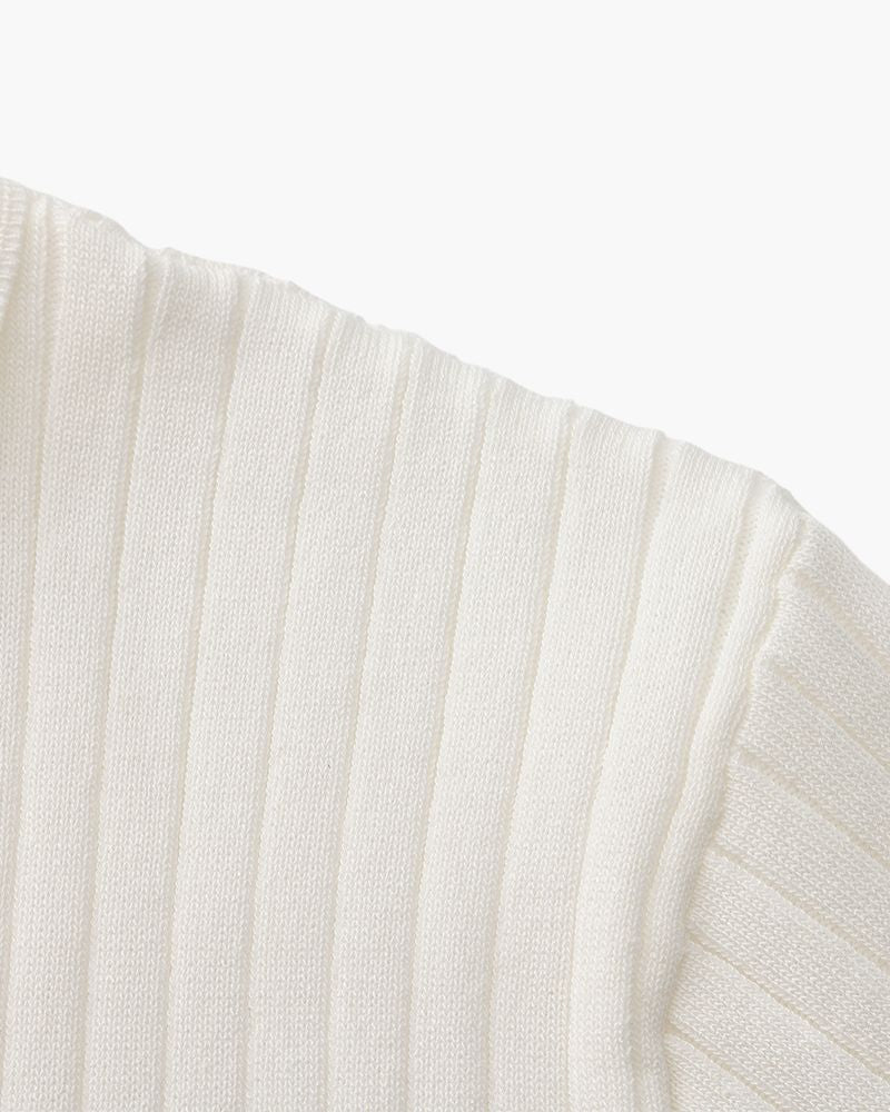 Suéter de punto acanalado premium - Milano®