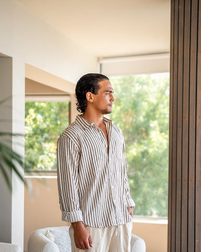 Camisa de rayas para hombre – milano®