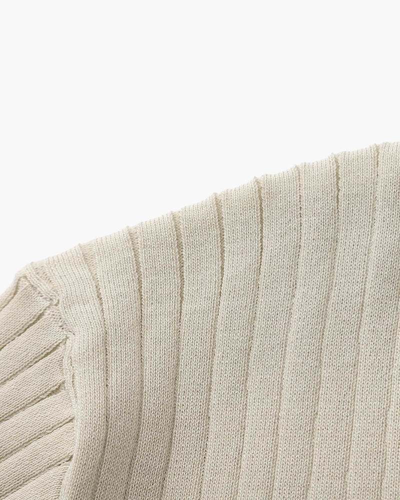 Suéter de punto acanalado premium - Milano®